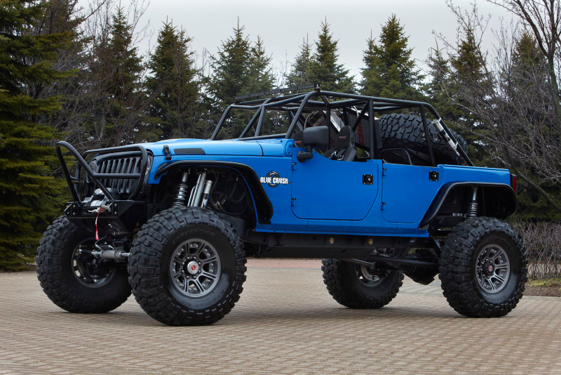 Illustration for article titled Jeep's Mopar-tweaked concepts for "holy week" of offroading